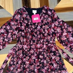 Isabel Maternity Floral Long Sleeve Dress